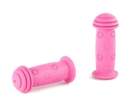 Pink Kids Handlebar Grips